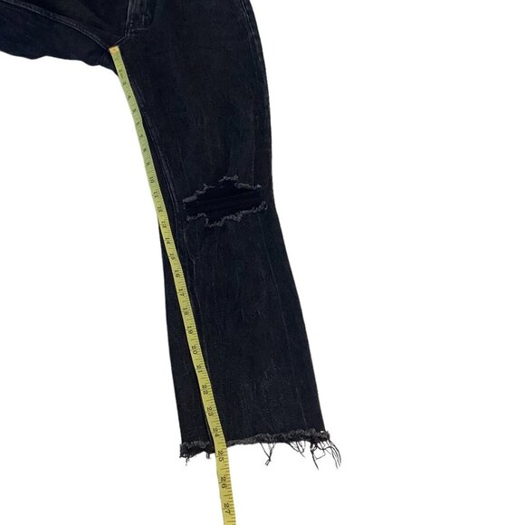 Abercrombie & Fitch Distressed Ultra High Rise Mom Jean Women's Size 0S-W25 - Picture 8 of 10